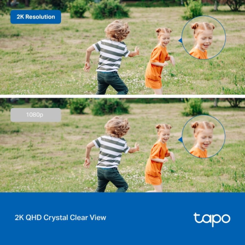 Tapo c320ws tp-link εξωτερική Wi-Fi κάμερα ασφαλείας 2k qhd, νυχτερινή όραση με χρώμα, ανίχνευση ανθρώπων & οχημάτων, αδιάβροχη ip66 με ethernet & Wi-Fi σύνδεση, , medium-null