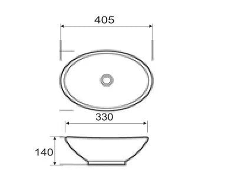 Mia art basin 405x330x140mm, , medium-null