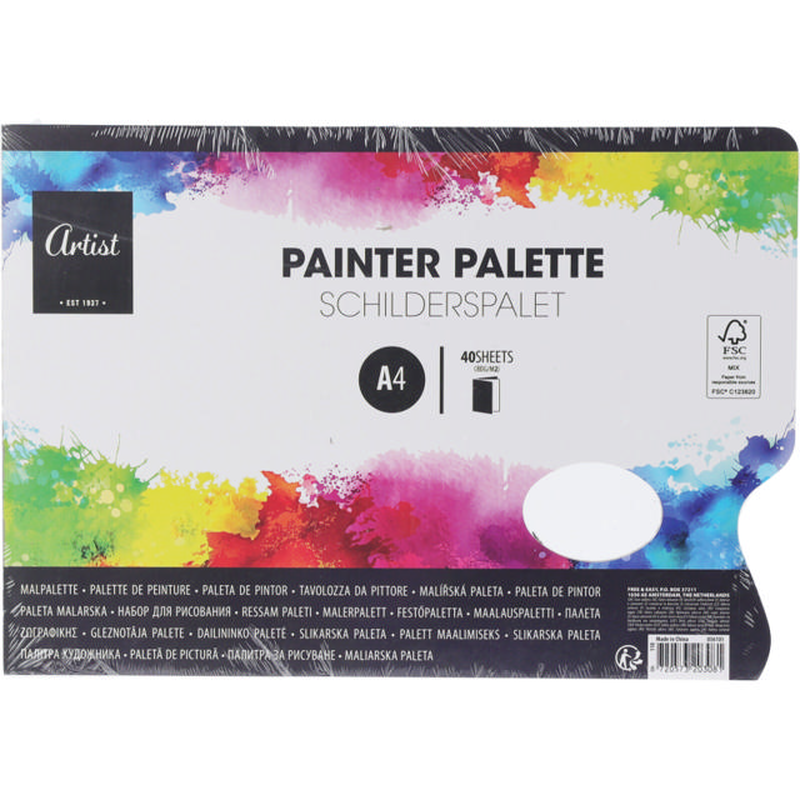 Painting mixing palette - type a, , medium-null