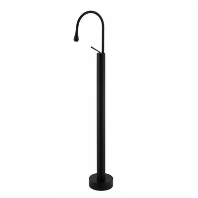 Floor standing black matte basin mixer, , medium