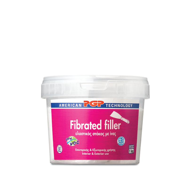 Pgp fibrated filler white 1kg (ready mixed masonry filler based on acrylic resins and rock wool fibers), , medium-null