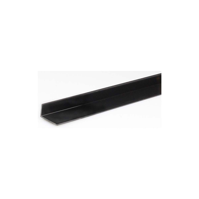 Profile equal side corner pvc 2000x30x20x1mm black, Black, medium