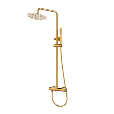 Era gold shower column, Gold, medium