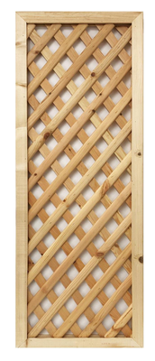 Forest framed pine lattice 186x86x3.4cm