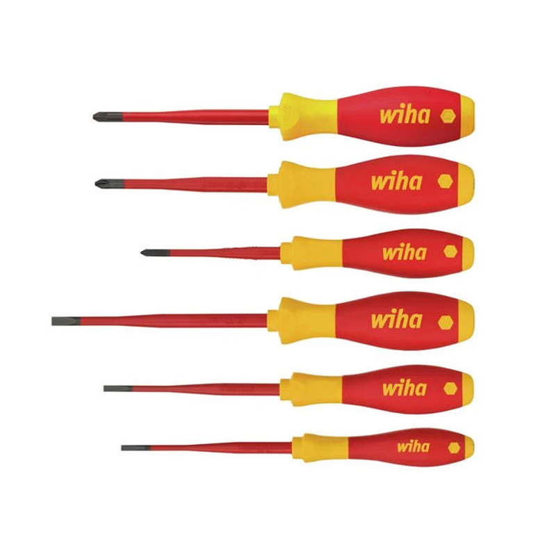 Wiha slimfix screwdriver set 6pcs vde-null