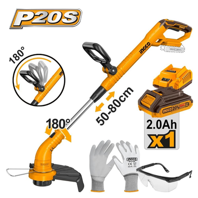 Ingco &sigma;&epsilon;&tau; &chi;&omicron;&rho;&tau;&omicron;&kappa;&omicron;&pi;&tau;&iota;&kappa;ό &mu;&pi;&alpha;&tau;&alpha;&rho;ί&alpha;&sigmaf; ώ&mu;&omicron;&upsilon; / &chi;&epsilon;&iota;&rho;ό&sigmaf; 3kg 20v 8200rpm &mu;&epsilon; 1 &mu;&pi;&alpha;&tau;&alpha;&rho;ί&alpha; 2ah, &phi;&omicron;&rho;&tau;&iota;&sigma;&tau;ή & &alpha;&xi;&epsilon;&sigma;&omicron;&upsilon;ά&rho; cgtli20301e, , medium