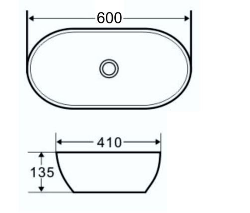 Aion art basin 600x410x135mm, , medium-null