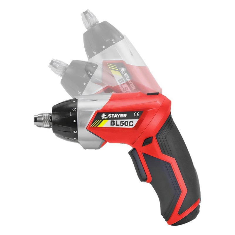 Product image: Stayer επαναφορτιζόμενο κατσαβίδι με ενσωματωμένη μπαταριά και φορτιστή 3.6v, , medium-null