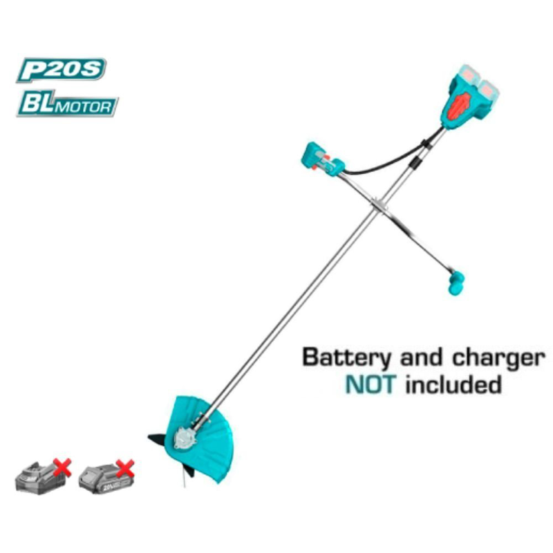 Product image: Total tstli20018 χορτοκοπτικό μπαταρίας ώμου / χειρός 20v solo 5.1kg, , medium-null
