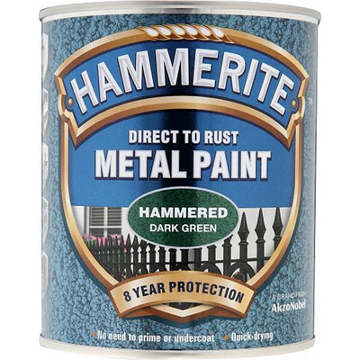 Hammerite hammered βαθυ πρασινο 750ml, , medium