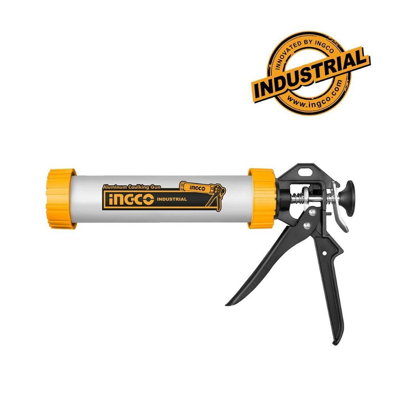 Ingco πιστόλι σιλικόνης/σαλαμιού 9″ με μεταλλικό σκελετό, , medium-null