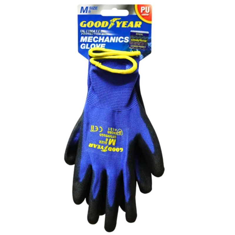 Product image: Goodyear γάντια pu medium για επαγγελματική προστασία και άνεση για μηχανικούς, , medium-null