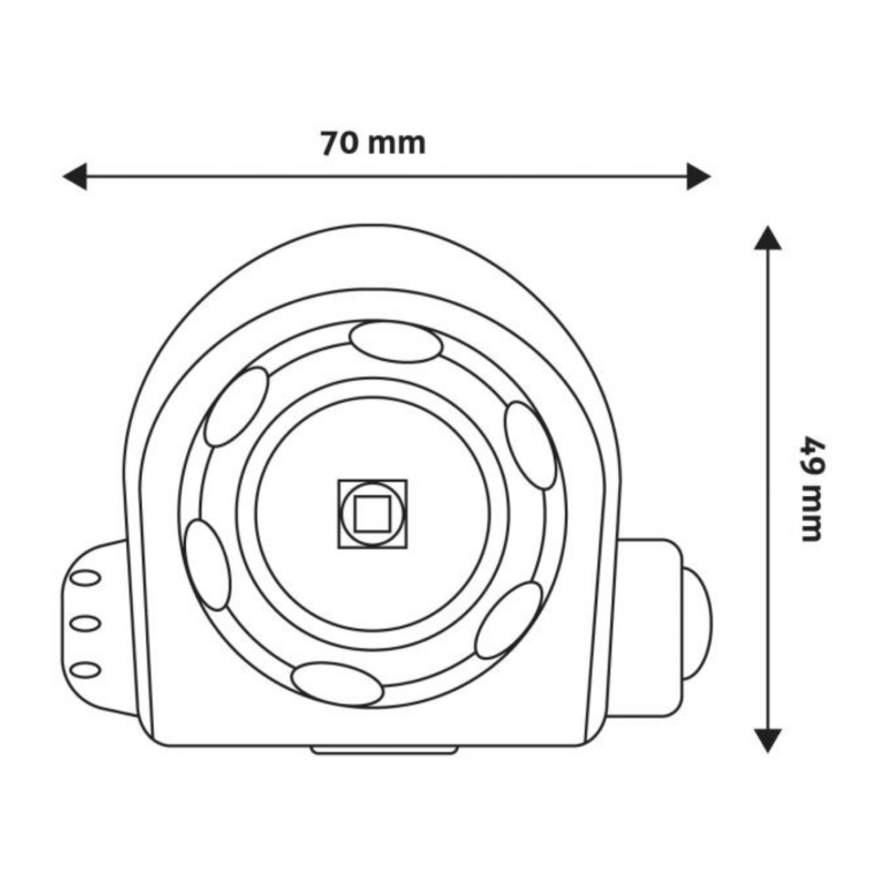 Φακός κεφαλής entac zoom 5w, , medium-null