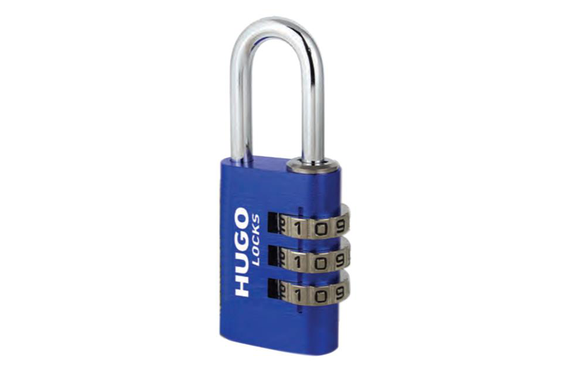 Aluminium padlock with combination (a13417) image number null