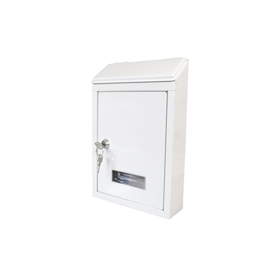 Letter box mini 295x210x62mm white, White, medium