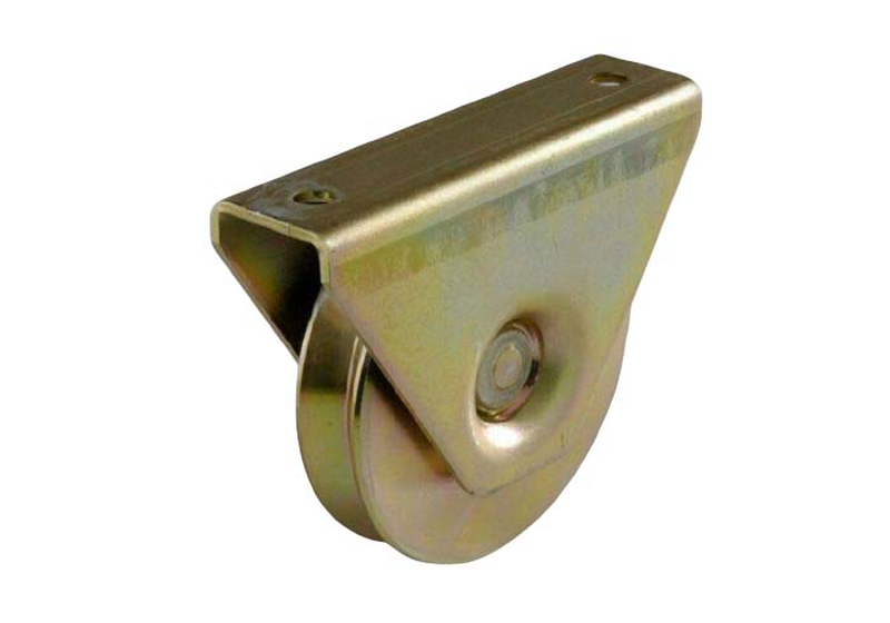 Delta ραουλο με βαση βιδωτο & ένα ρουλεμαν φ80mm, , medium-null