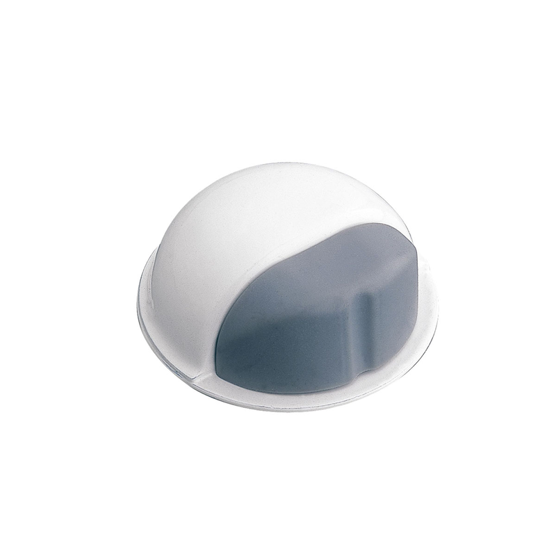 Door stopper sticker mod. 401 &oslash;50 white with gray-null