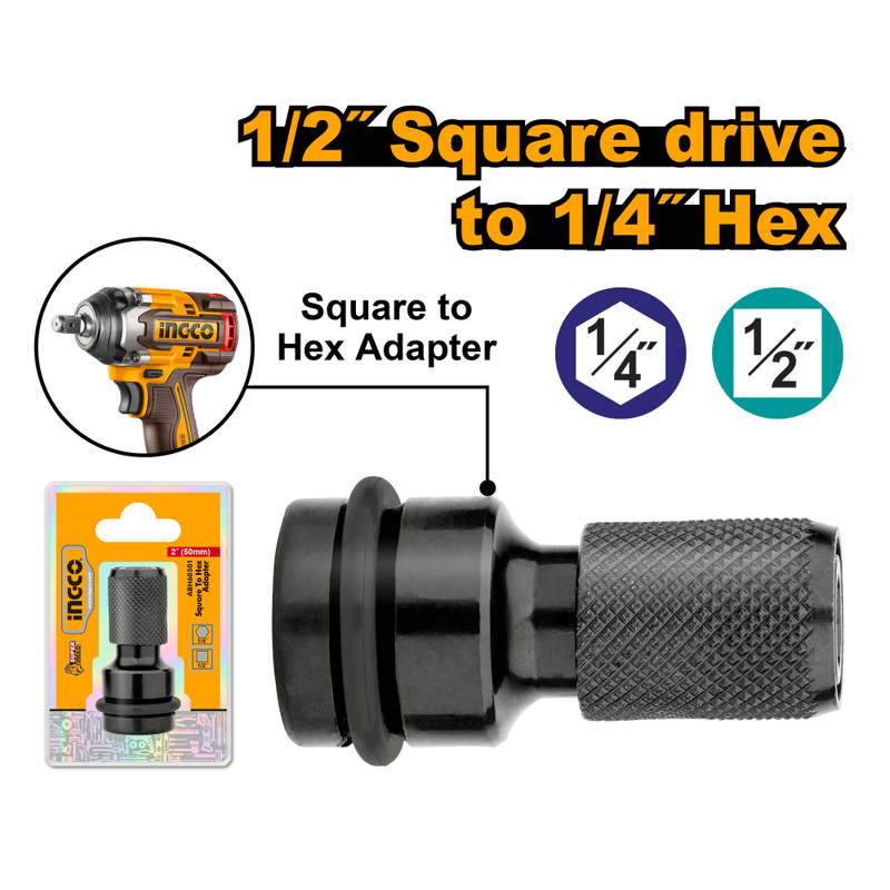 Ingco hex socket adapter, , medium-null