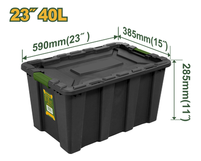Plastic storage container 40l jadever, , medium