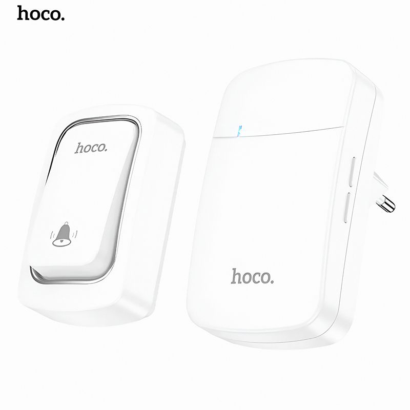 &Alpha;&sigma;ύ&rho;&mu;&alpha;&tau;&omicron; &kappa;&omicron;&upsilon;&delta;&omicron;ύ&nu;&iota; &pi;ό&rho;&tau;&alpha;&sigmaf; hoco hi26 self-powered wireless doorbell, , medium-null