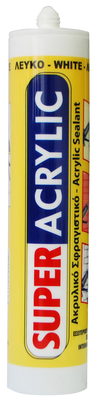 Super στεγαντικο ακρυλικο λευκο 300ml, , medium