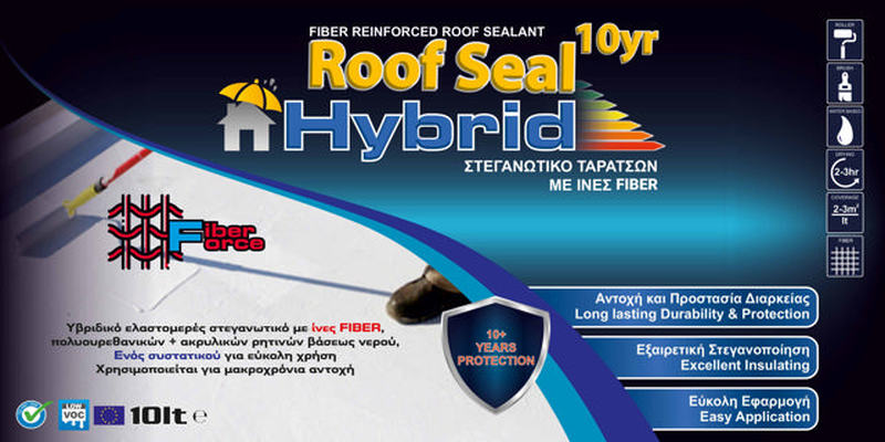 Roof seal hybrid 10 years white 10l, , medium-null