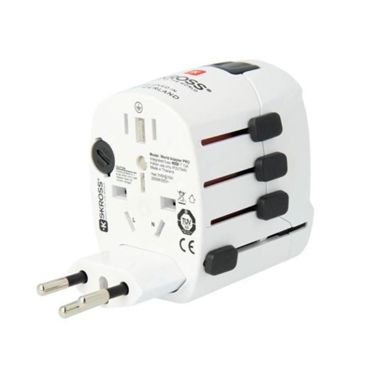 Skross pro travel adapter - white, , medium image number null