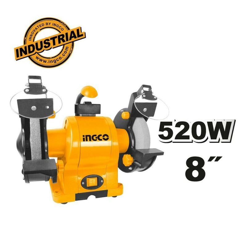 Ingco &delta;ί&delta;&upsilon;&mu;&omicron;&sigmaf; &sigma;&mu;&upsilon;&rho;&iota;&lambda;&omicron;&tau;&rho;&omicron;&chi;ό&sigmaf; 520w 200mm (8&rdquo;) &mu;&epsilon; &epsilon;&rho;&gamma;&alpha;&lambda;&epsilon;ί&omicron; &epsilon;&pi;&iota;&delta;έ&sigma;&mu;&omicron;&upsilon; & &alpha;&sigma;&pi;ί&delta;&epsilon;&sigmaf; &mu;&alpha;&tau;&iota;ώ&nu;, bgl85201, , medium-null