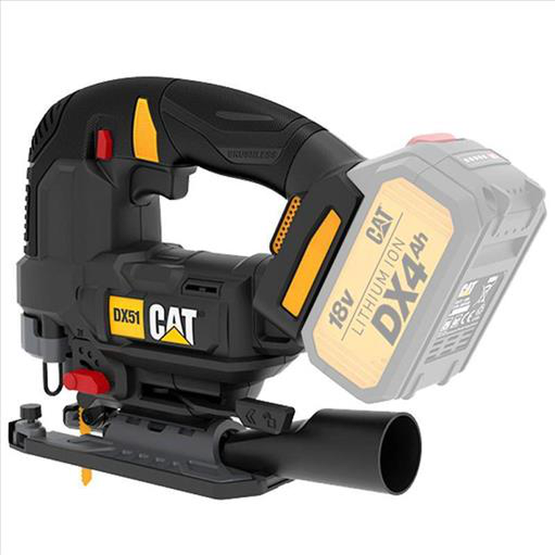 Cat dx51b 18v 26mm jig saw bare machine, , medium image number null