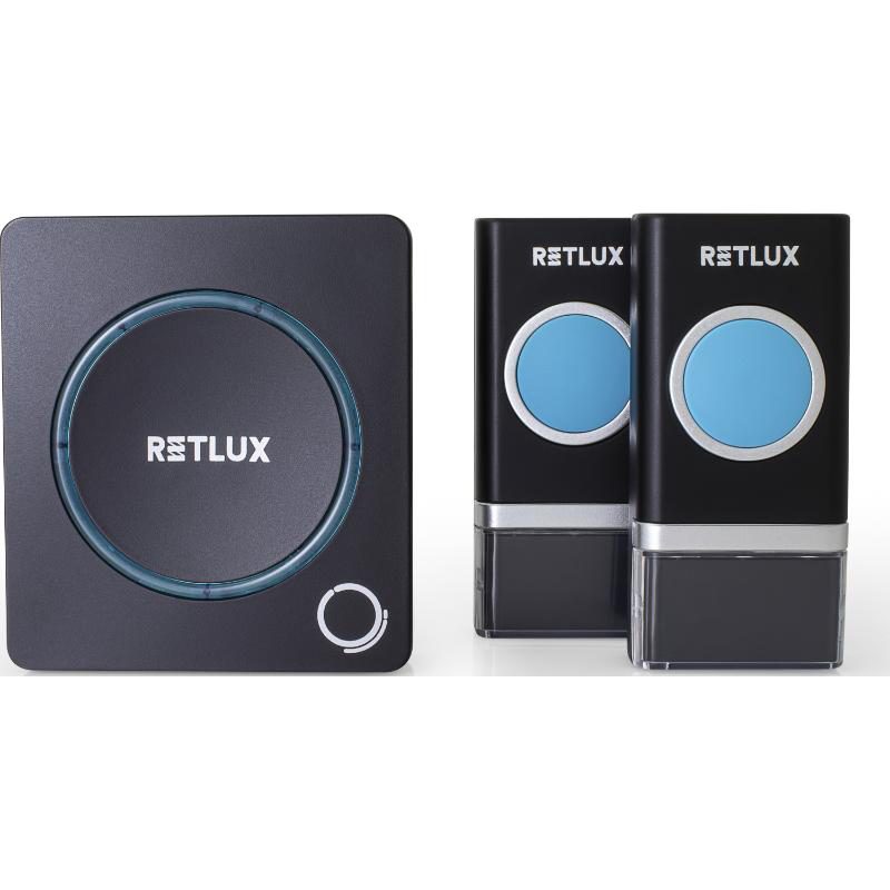 Product image: Retlux ασυρματο κουδουνι πορτας - μαυρο, , medium-null