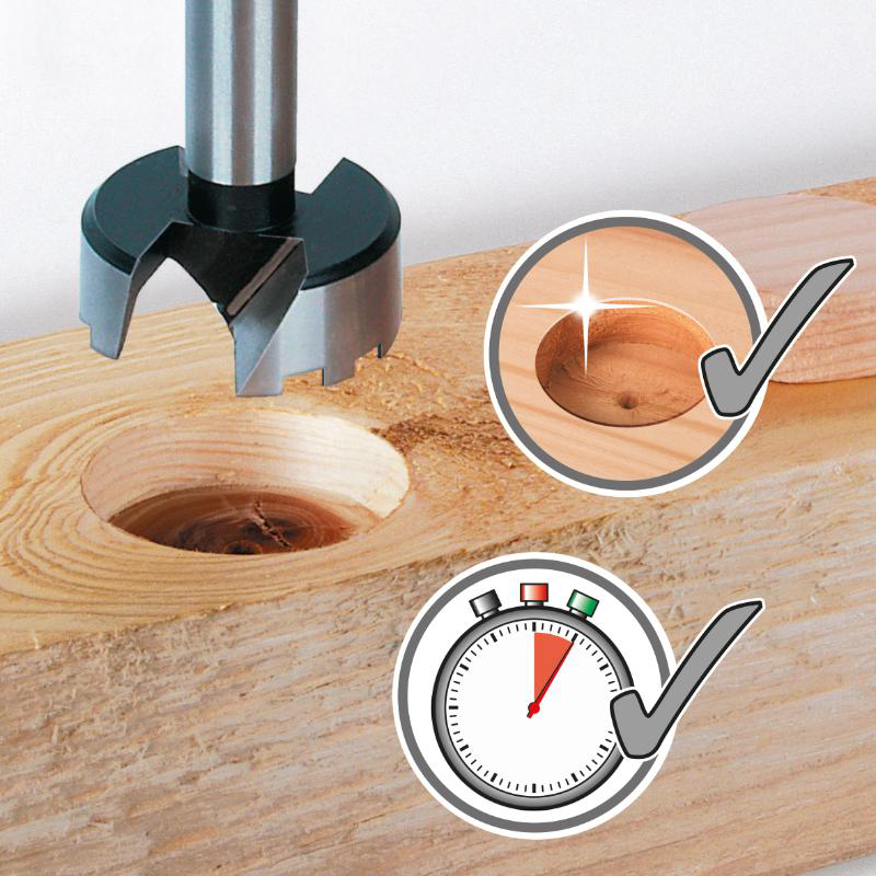 Wolfcraft forstner drill bit set, , medium-null