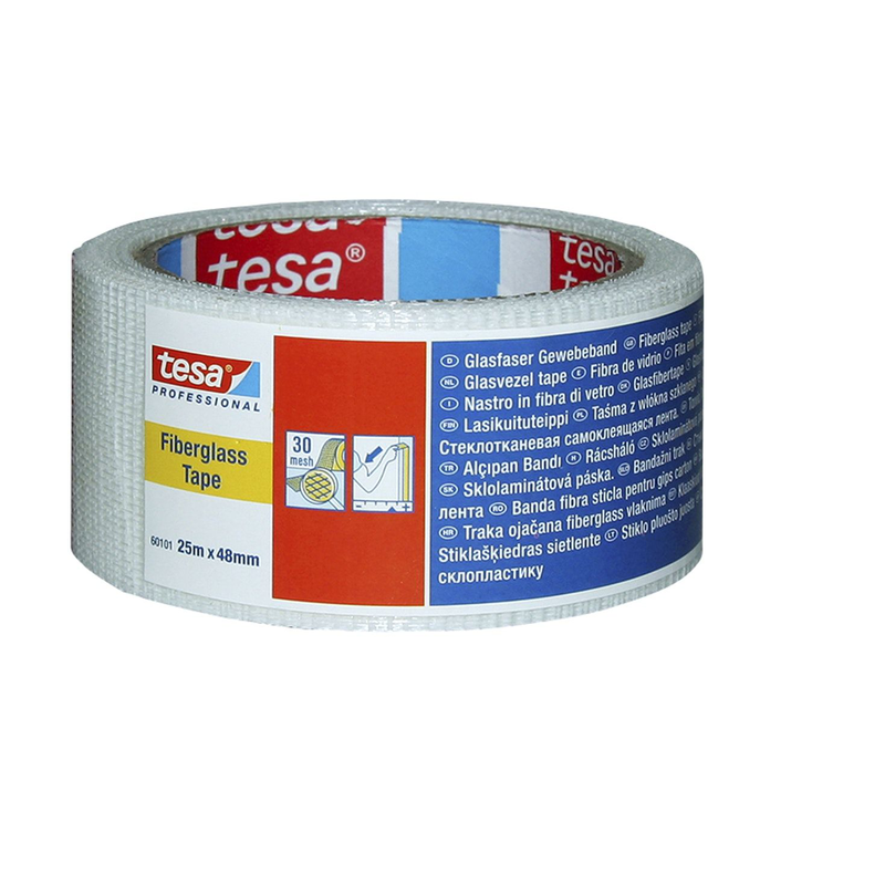 Tesa fiberglass m.white 25x48m, , medium-null
