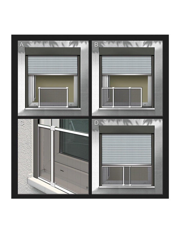 Schellenberg insect protection extension 50x75x142 - anthracite, , medium-null