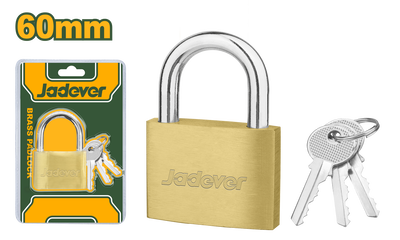 Brass padlock 60mm jadever, , medium