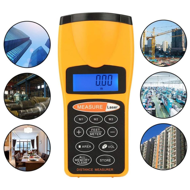 Product image: Υπερηχητικό μετρητικό απόστασης με laser pointer, , medium-null