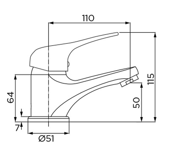 Idrobric μιξερ νιπτηρα σειρα joy, , medium image number null