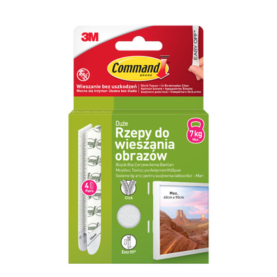 3m command large frame strips white 7kg load damage-free, , medium