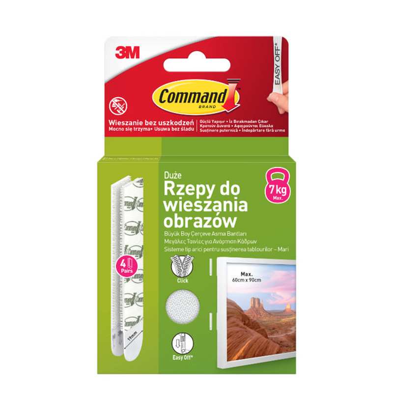 3m command large frame strips white 7kg load damage-free, , medium-null