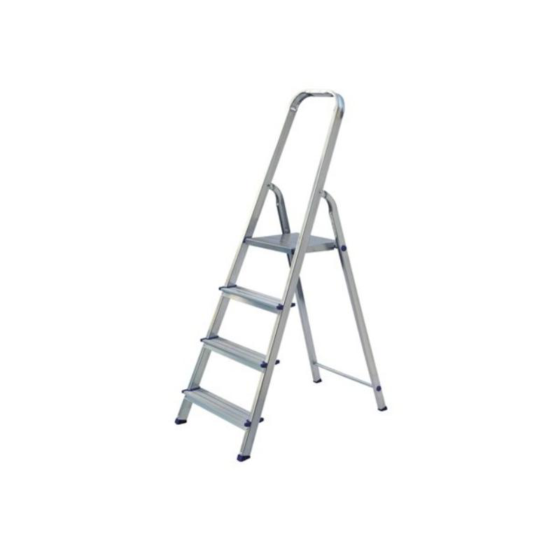 Elkop aluminium ladder 3+1 steps, , medium image number null