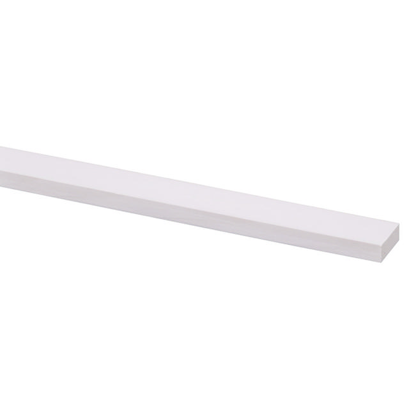 Pine primed strip wood 7x18mm white, , medium-null