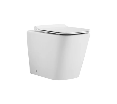 Rama rimless complete floor standing set toilet