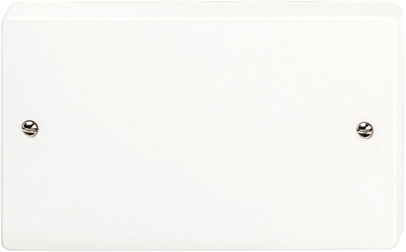 Svg white w1 2gang blank plate, , medium-null