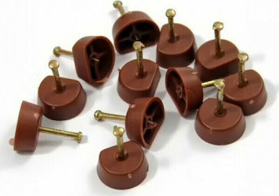 Shelves bracket brown 20pcs