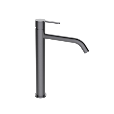 Nexus brushed gunmetal single lever basin mixer