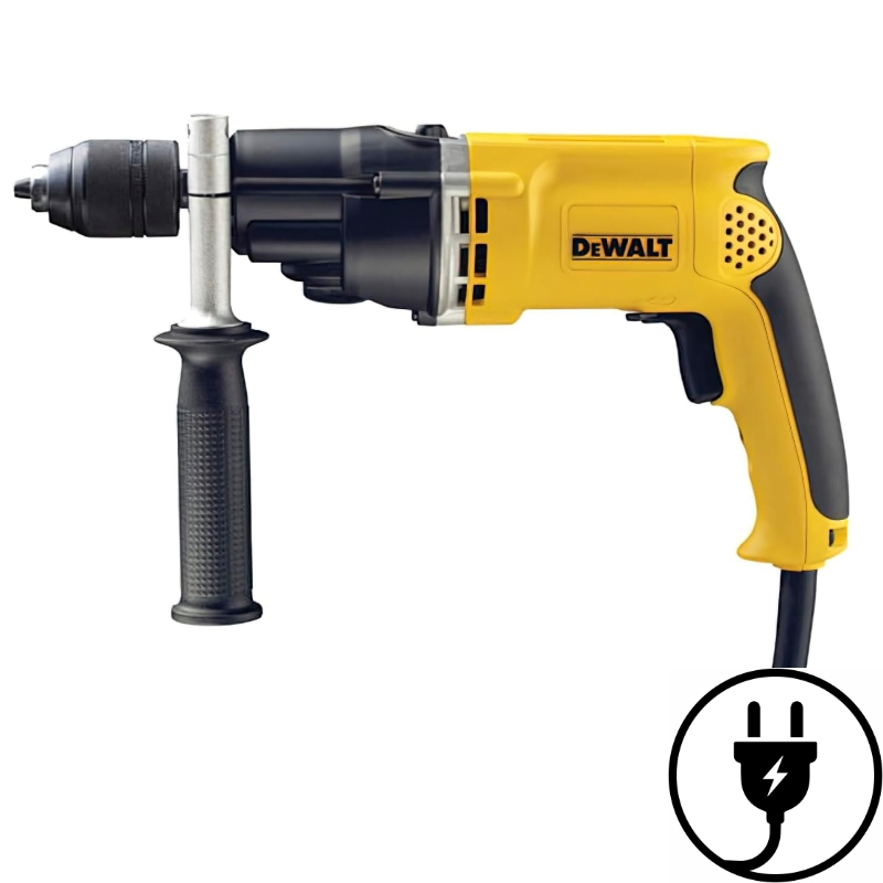Dewalt d21805ks-qs percussion drill screwdriver 13mm 770w 2 speed, , medium image number null
