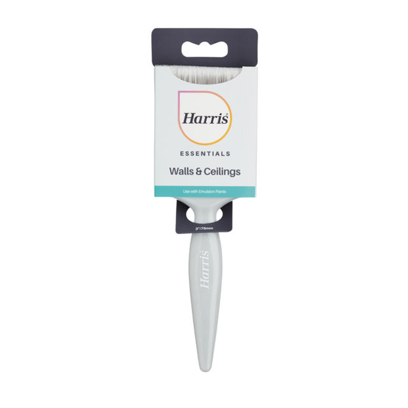 Harris essentials walls & ceilings paint brush 3in, , medium-null