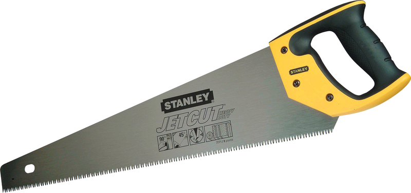 Product image: Stanley wood saw jetcut 380mm coarse teeth 7 teeth / inch 3 cutting edges stanley 2-15-281-null