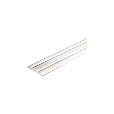 Straight aluminum profile chromed 900x25x2.5mm, , medium