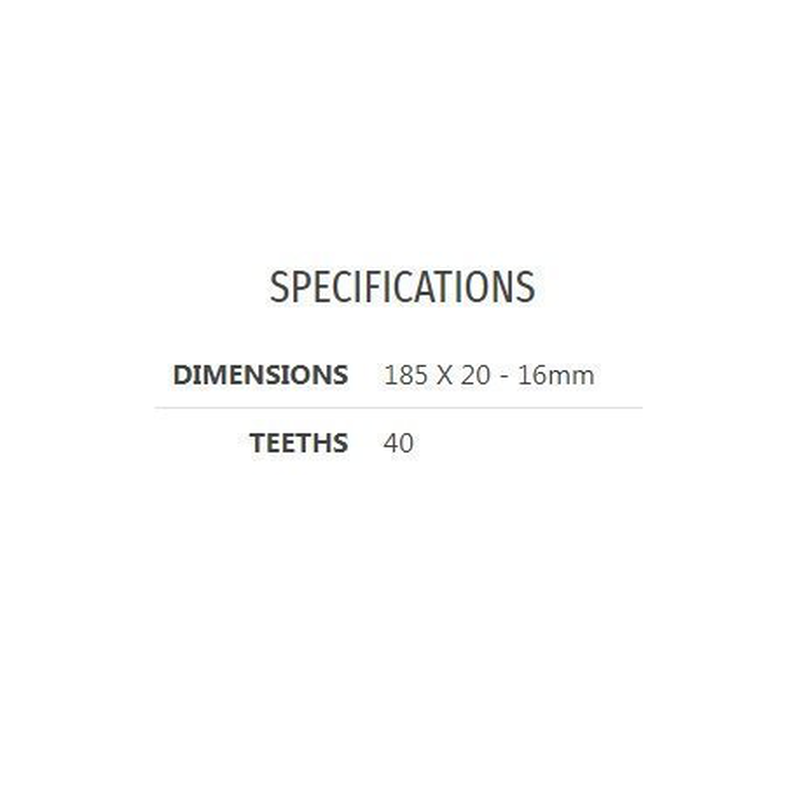 Product image: Total tct saw blade 185mm (tac231415), , medium-null