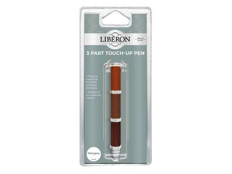 3-part touch-up pen mahogany 30gr liberon, , medium image number null